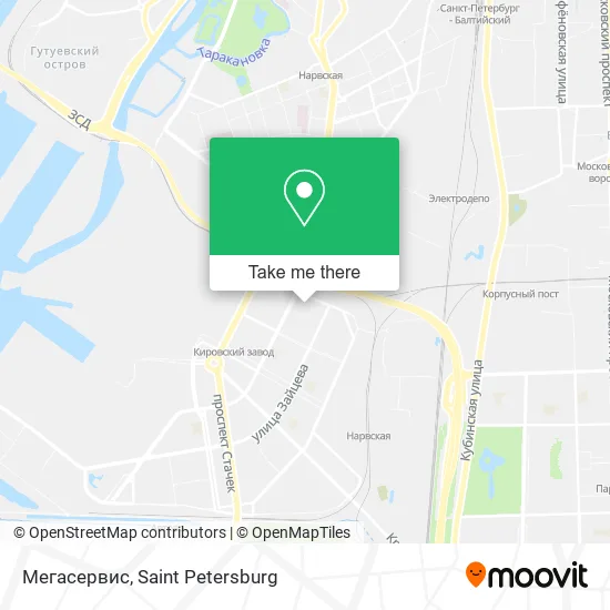 Мегасервис map