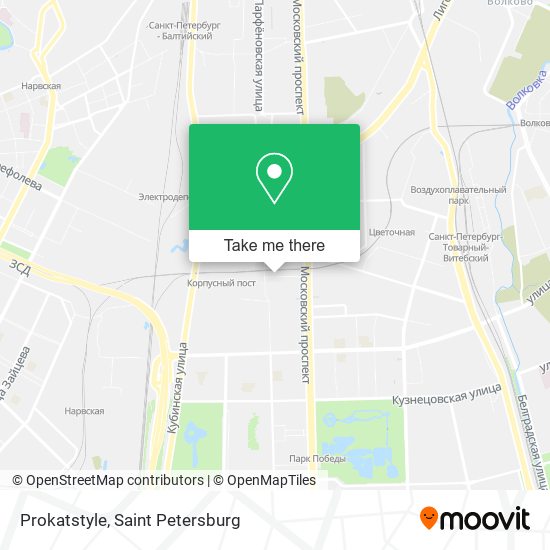 Prokatstyle map