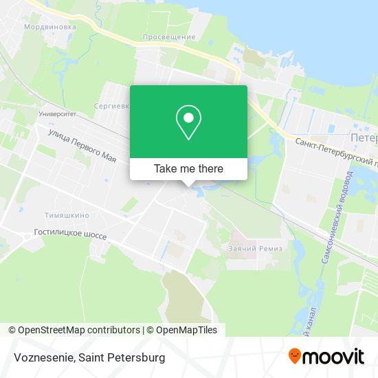 Voznesenie map