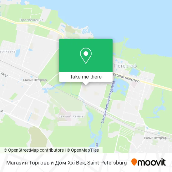 Магазин Торговый Дом Xxi Век map