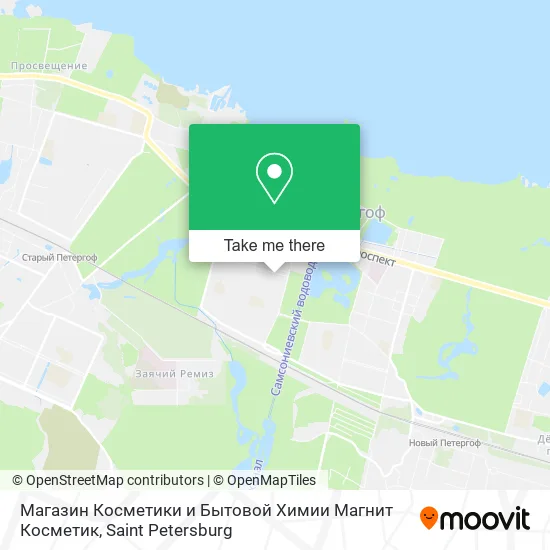 Магазин Косметики и Бытовой Химии Магнит Косметик map
