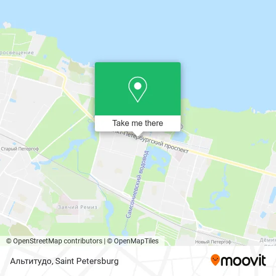 Альтитудо map