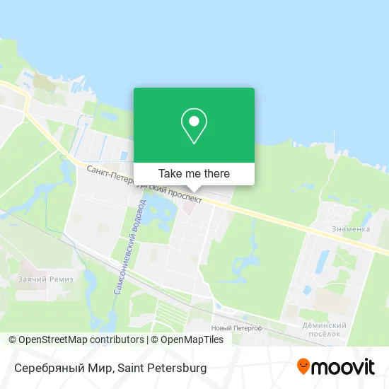 Серебряный Мир map