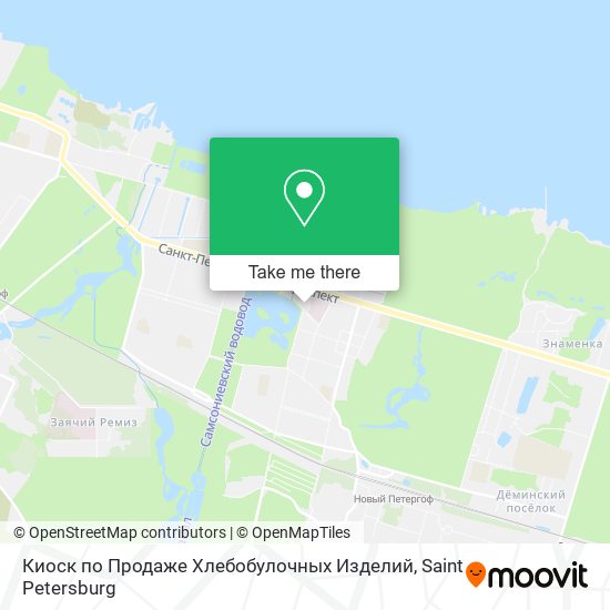 Киоск по Продаже Хлебобулочных Изделий map
