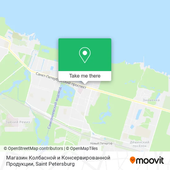 Магазин Колбасной и Консервированной Продукции map