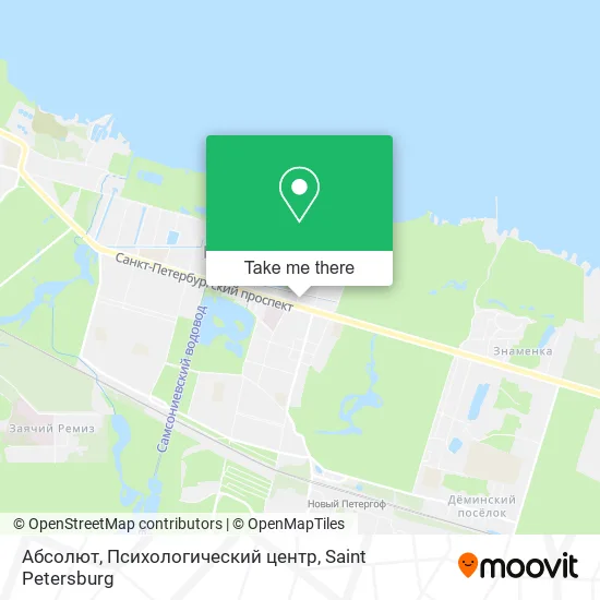 Абсолют, Психологический центр map