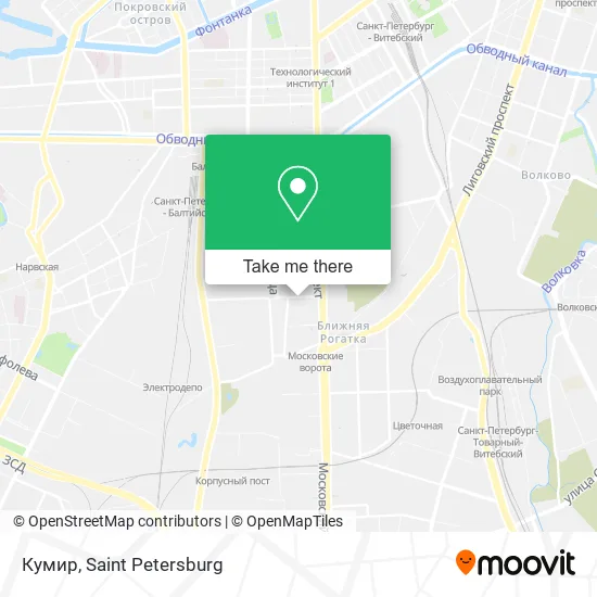 Кумир map