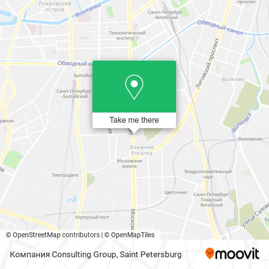 Компания Consulting Group map