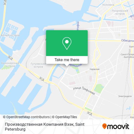 Производственная Компания Вээк map