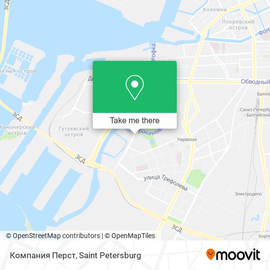 Компания Перст map