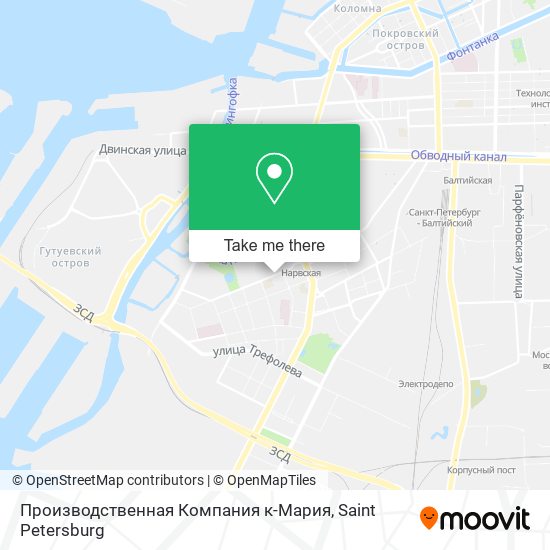 Производственная Компания к-Мария map