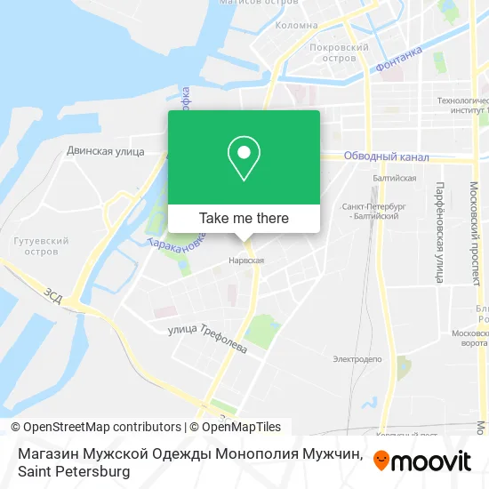 Магазин Мужской Одежды Монополия Мужчин map
