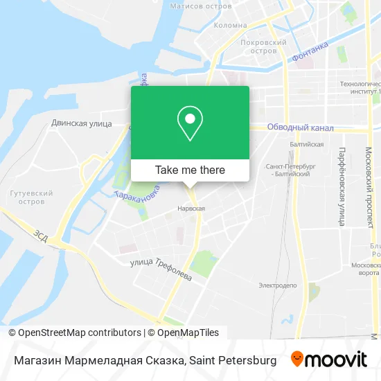 Магазин Мармеладная Сказка map