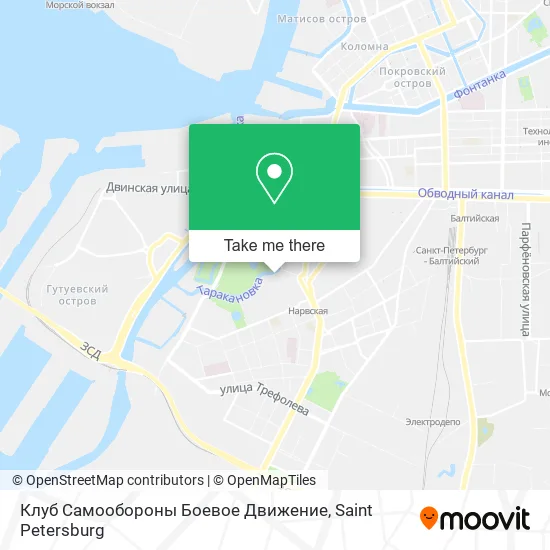 Клуб Самообороны Боевое Движение map