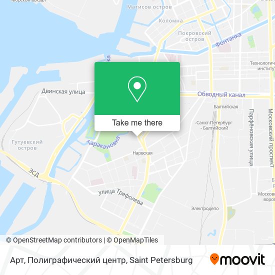 Арт, Полиграфический центр map