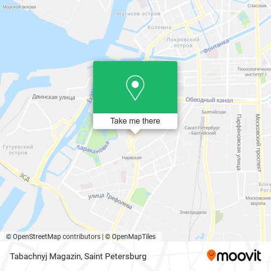 Tabachnyj Magazin map