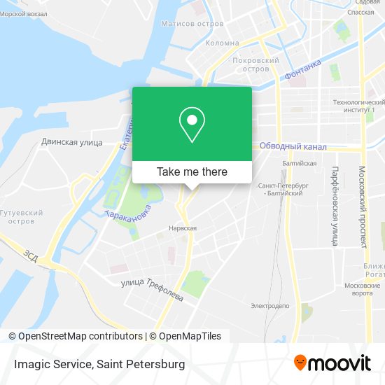 Imagic Service map