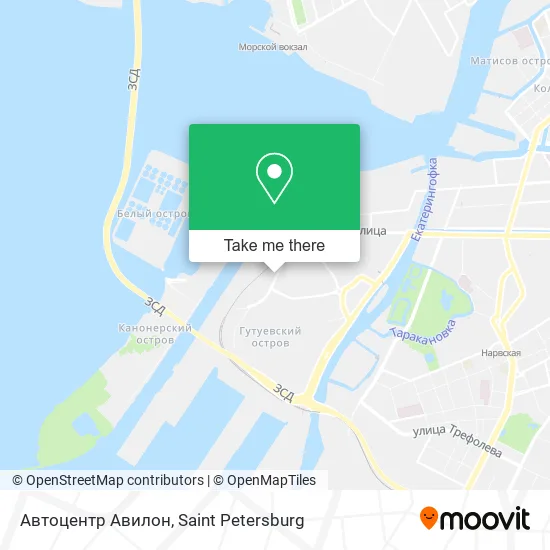 Автоцентр Авилон map