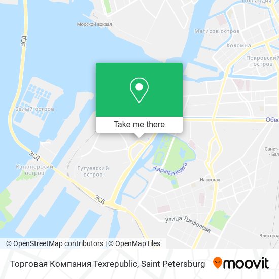 Торговая Компания Texrepublic map