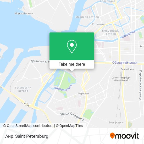 Аир map