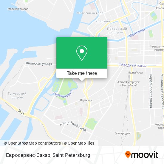 Евросервис-Сахар map
