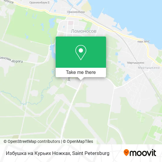 Избушка на Курьих Ножках map