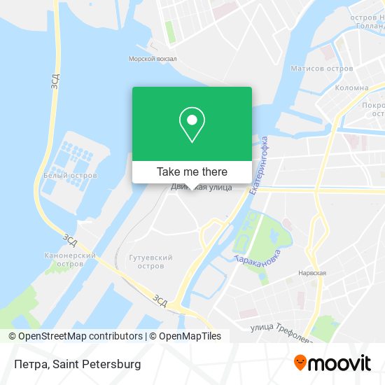 Петра map