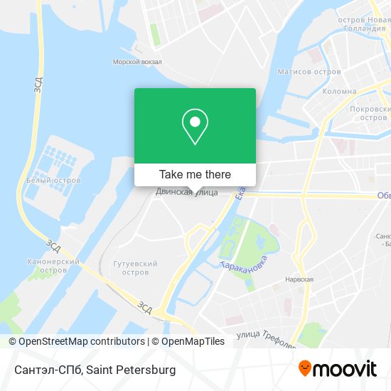 Сантэл-СПб map