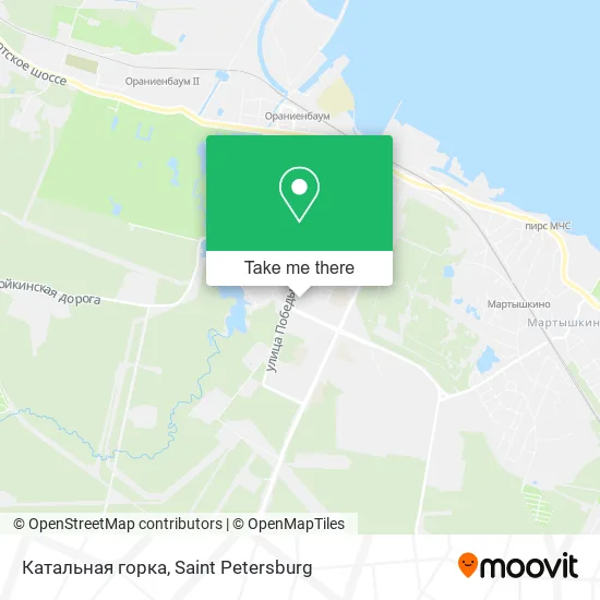 Катальная горка map