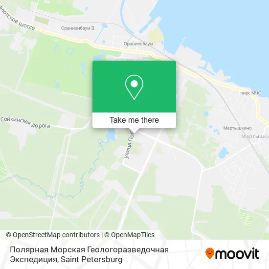 Полярная Морская Геологоразведочная Экспедиция map