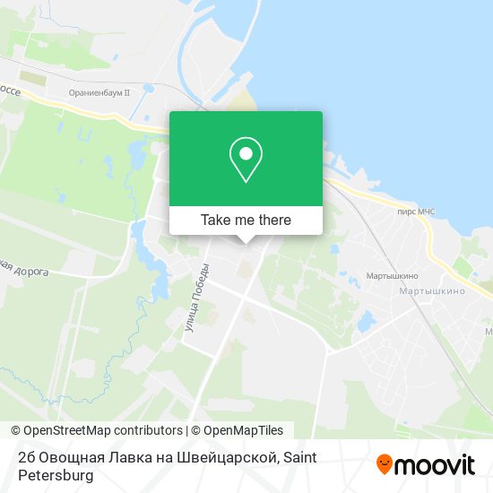 2б Овощная Лавка на Швейцарской map