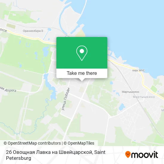 2б Овощная Лавка на Швейцарской map