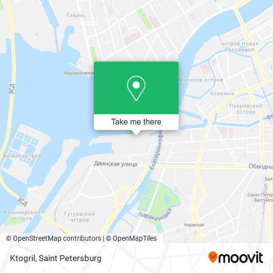 Ktogril map