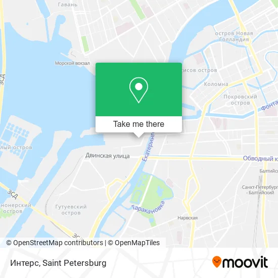 Интерс map