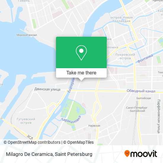 Milagro De Ceramica map