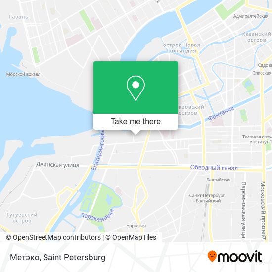 Метэко map