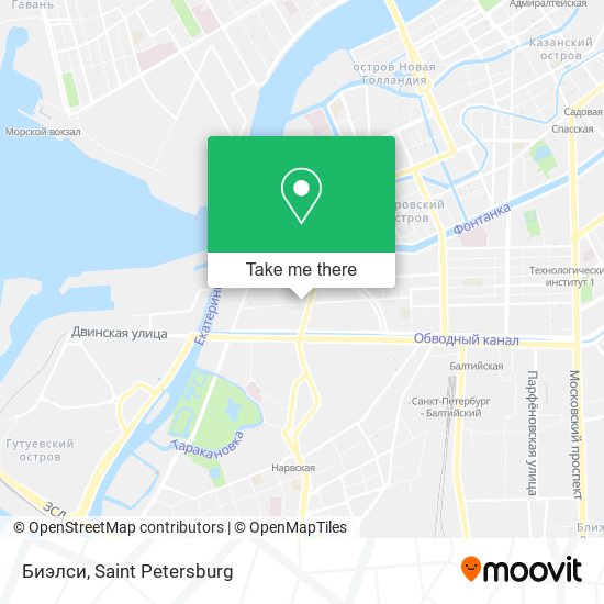 Биэлси map