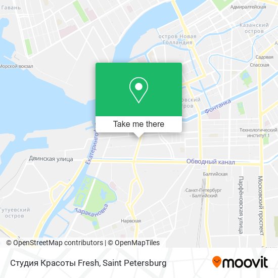 Студия Красоты Fresh map