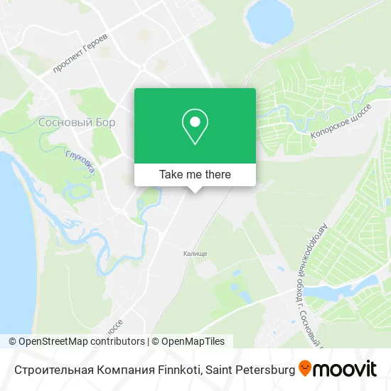 Строительная Компания Finnkoti map