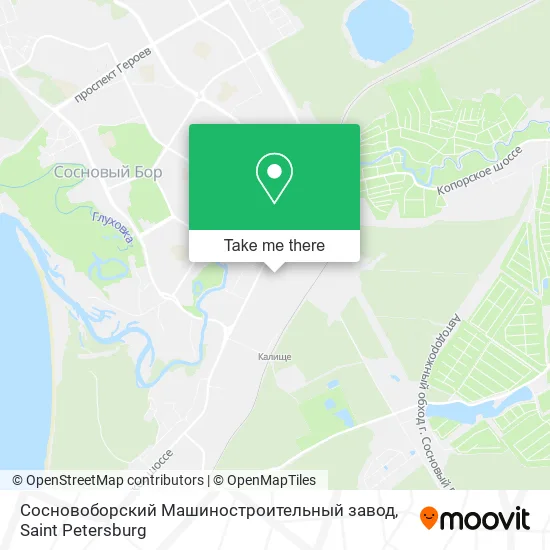 Сосновоборский Машиностроительный завод map