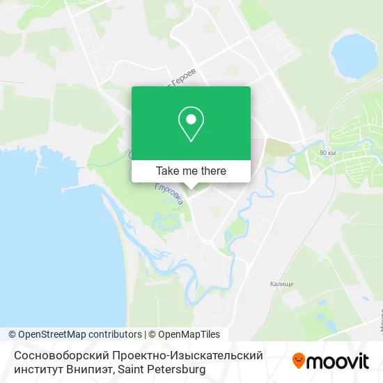 Сосновоборский Проектно-Изыскательский институт Внипиэт map