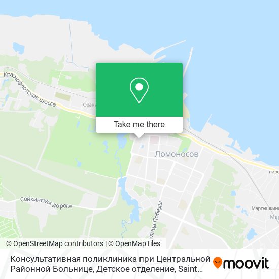 Консультативная поликлиника при Центральной Районной Больнице, Детское отделение map