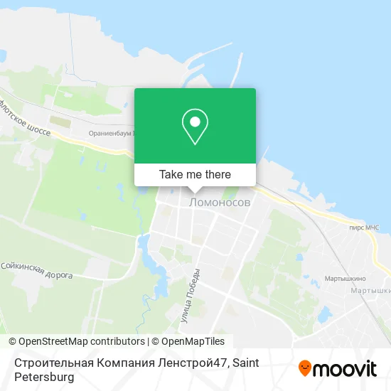 Строительная Компания Ленстрой47 map