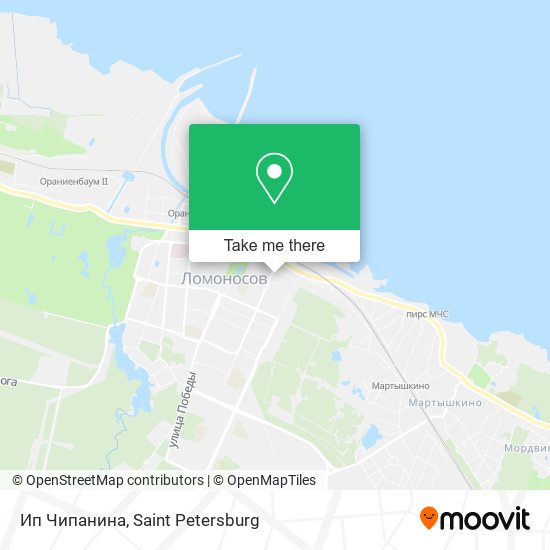 Ип Чипанина map