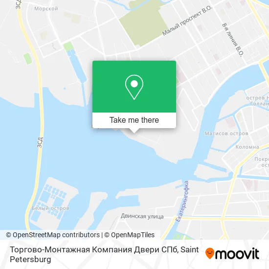 Торгово-Монтажная Компания Двери СПб map