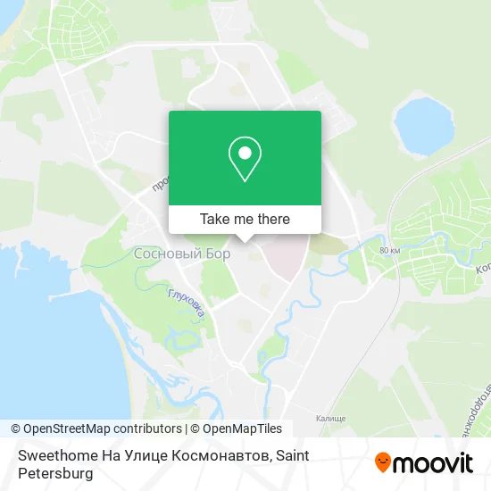 Sweethome На Улице Космонавтов map