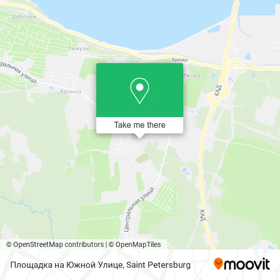 Площадка на Южной Улице map