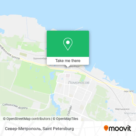 Север-Метрополь map