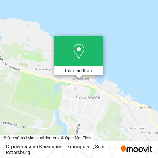 Строительная Компания Технопроект map
