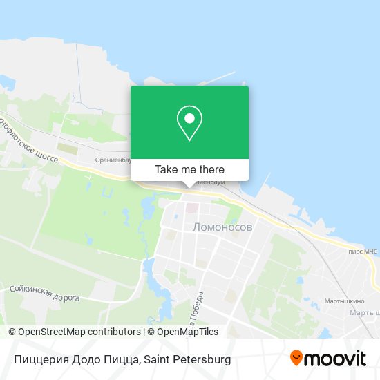 Пиццерия Додо Пицца map